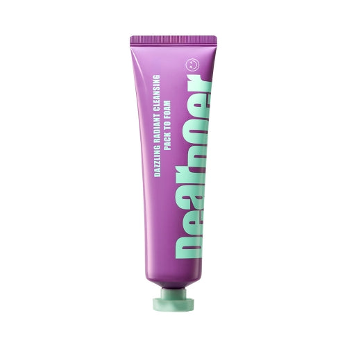 [DearDoer] Dazzling Radiant Cleansing Pack to Foam 100ml | Glow-Boosting, Gentle Exfoliation