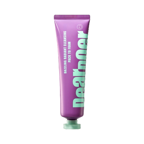 [DearDoer] Dazzling Radiant Cleansing Pack to Foam 100ml | Glow-Boosting, Gentle Exfoliation