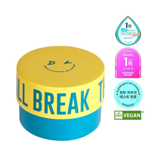 [DearDoer] Break Body Scrub 300ml | Activated Carbon & Salt Detox Exfoliation