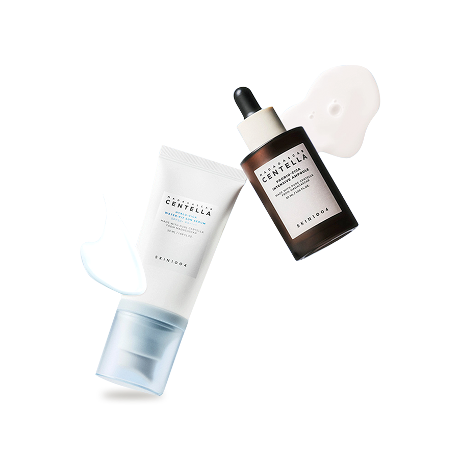 [Skin1004] Madagascar Centella Glow 1004 Duo | Calm Barrier + Dewy Protection