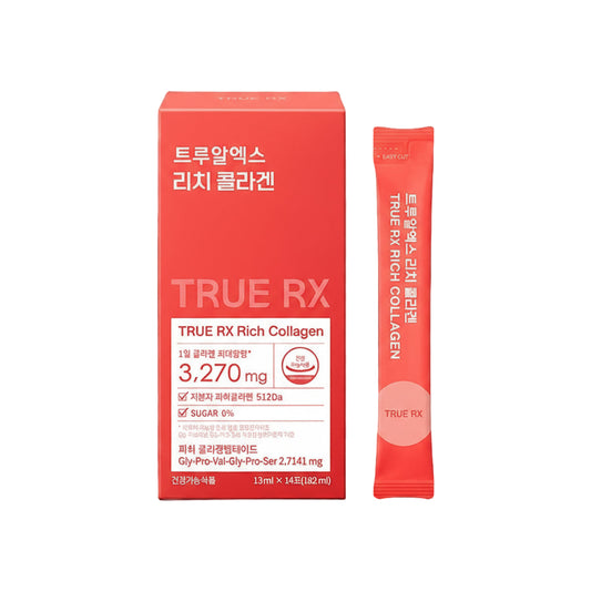 [TRUE RX] Rich Collagen Sticks | Daily Support for Radiant Skin.