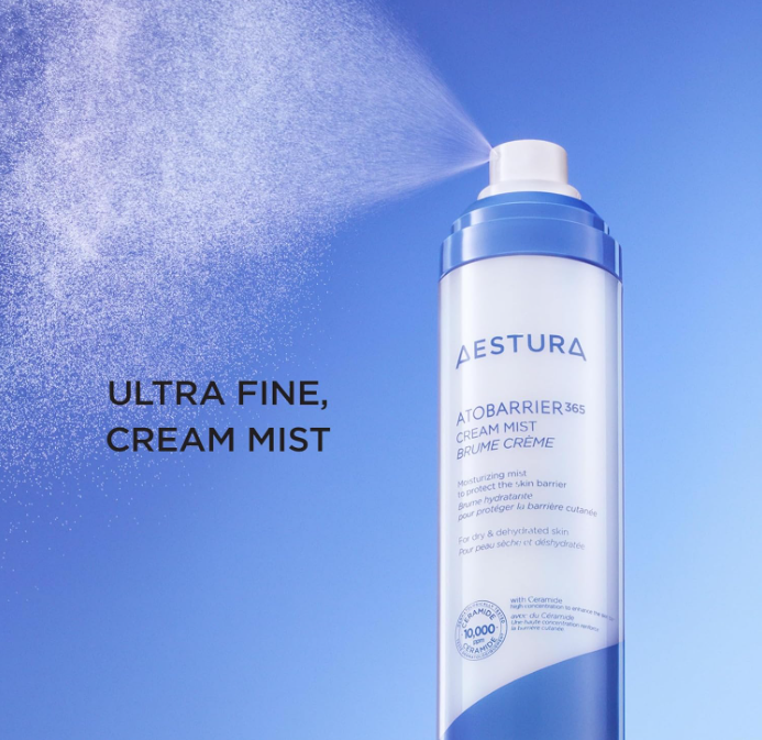 [Aestura] Atobarrier 365 Cream Mist 120ml | Ceramide Cream-in-Mist for Dry, Sensitive Skin