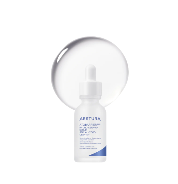 [Aestura] Atobarrier 365 Hydro Cera+HA Ampoule 30ml | Ceramide + Hyaluronic Hydrating Serum for Sensitive Skin