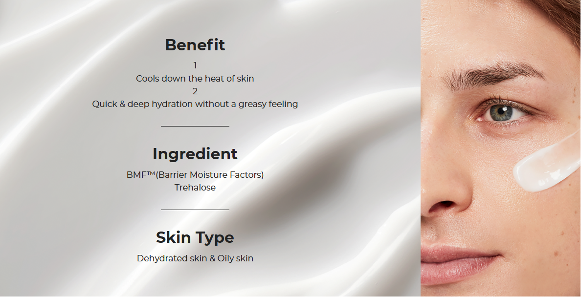 [Aestura] Atobarrier 365 Hydro Soothing Cream 60ml | Lightweight Gel Moisturizer for Dehydrated, Sensitive Skin