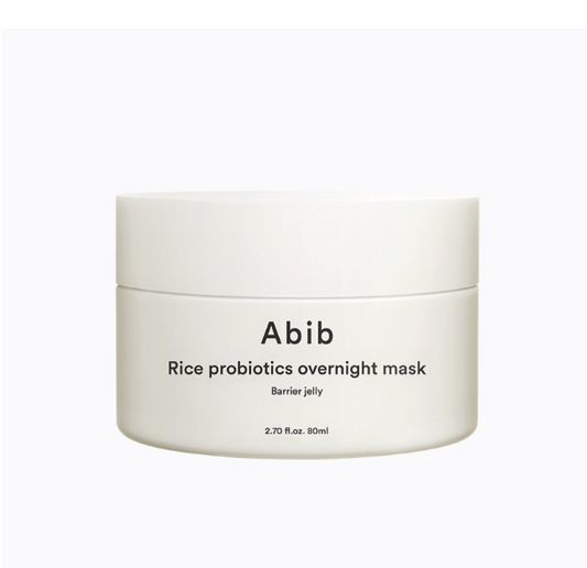 [Abib] Rice Probiotics Overnight Mask Barrier Jelly | Soft Barrier Sleep Pack