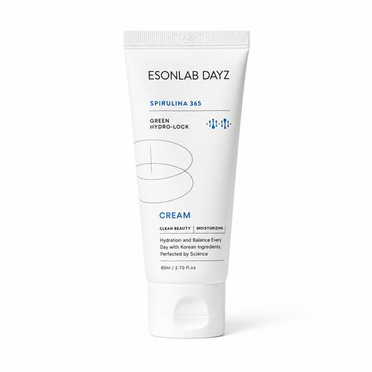 [Esonlab Dayz] Spirul 365, 80ml | Rice Bran Water + Spirulina Moisture Cream