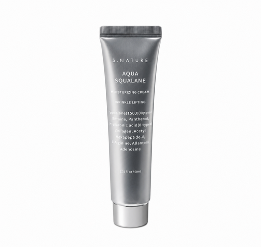 [S.NATURE] Aqua Squalane Moisturizing Cream | Deep Hydration Barrier Cream