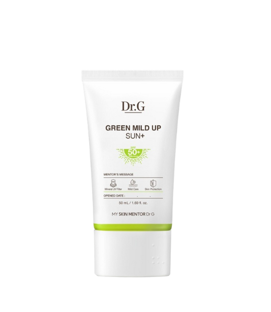 [Dr.G] Green Mild Up Sun Plus 50mL | Pure Mineral, Sensitive & Barrier UV, Calming Filter