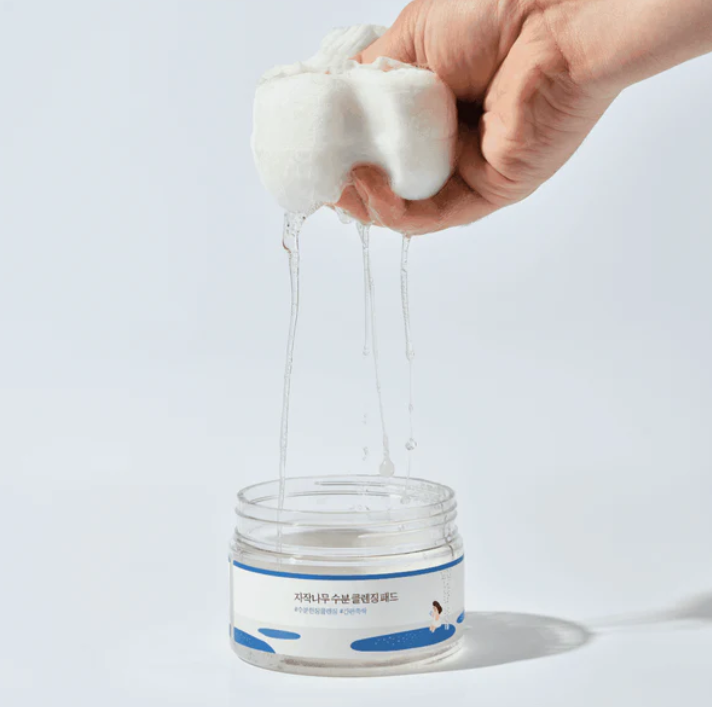 [Round Lab] Birch Moisture Cleansing Pad | 60 Sheets | Hydrating One-Step