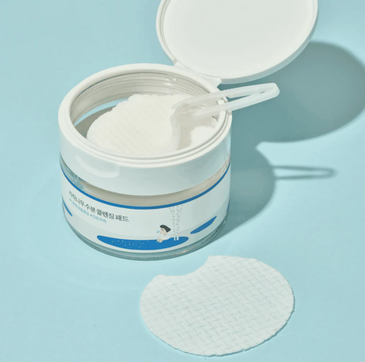 [Round Lab] Birch Moisture Cleansing Pad | 60 Sheets | Hydrating One-Step