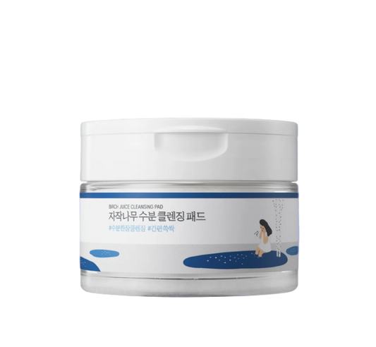 [Round Lab] Birch Moisture Cleansing Pad | 60 Sheets | Hydrating One-Step
