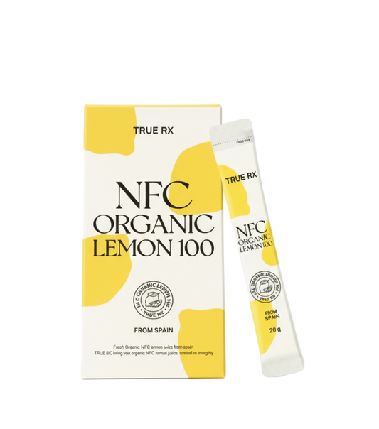 [TRUE RX] NFC Organic Lemon100 | Cold-Pressed Pure Lemon Sticks