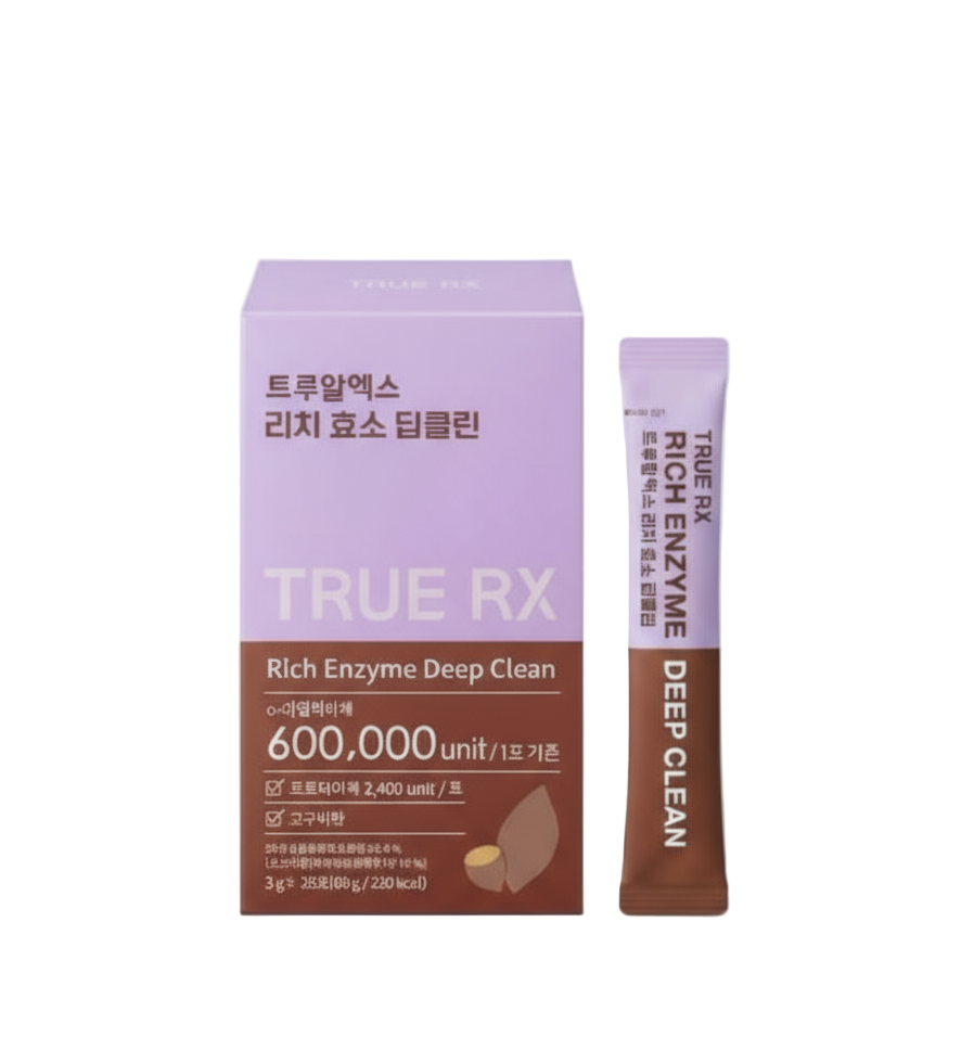 [TRUE RX] Rich Enzyme Deep Clean | 20-Grain Ferment Cleansing Sticks