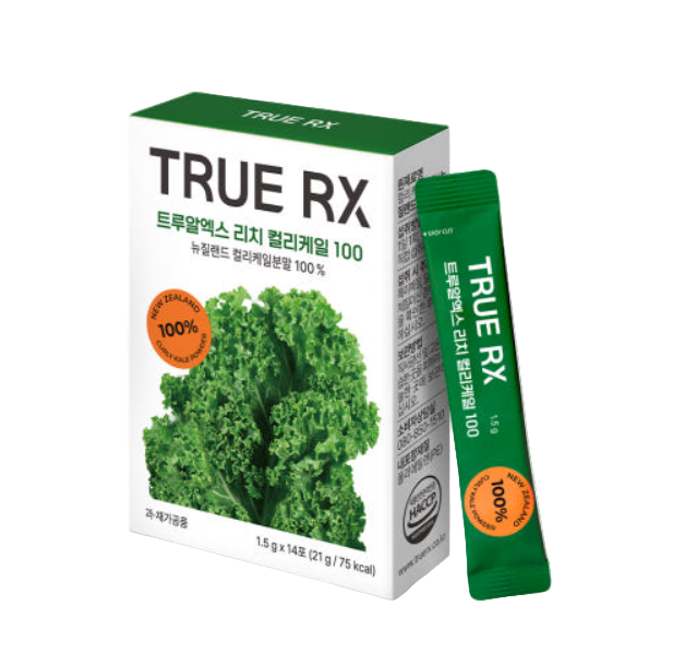 [TRUE RX] Rich Curly Kale 100 | plant-based greens stick for daily vitality