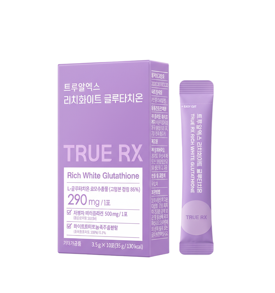 [TRUE RX] Rich White Glutathione(10 sticks) | Radiant Skin Daily Sticks