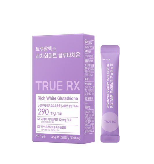 [TRUE RX] Rich White Glutathione(10 sticks) | Radiant Skin Daily Sticks