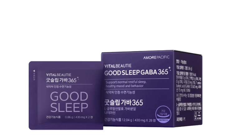 [VITALBEAUTIE] Good Sleep GABA 365 | Restful Nights for Busy Women