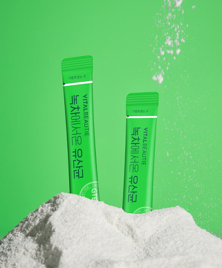 [VITALBEAUTIE] Green Tea Probiotics | Gut Wellness + Antioxidant Support