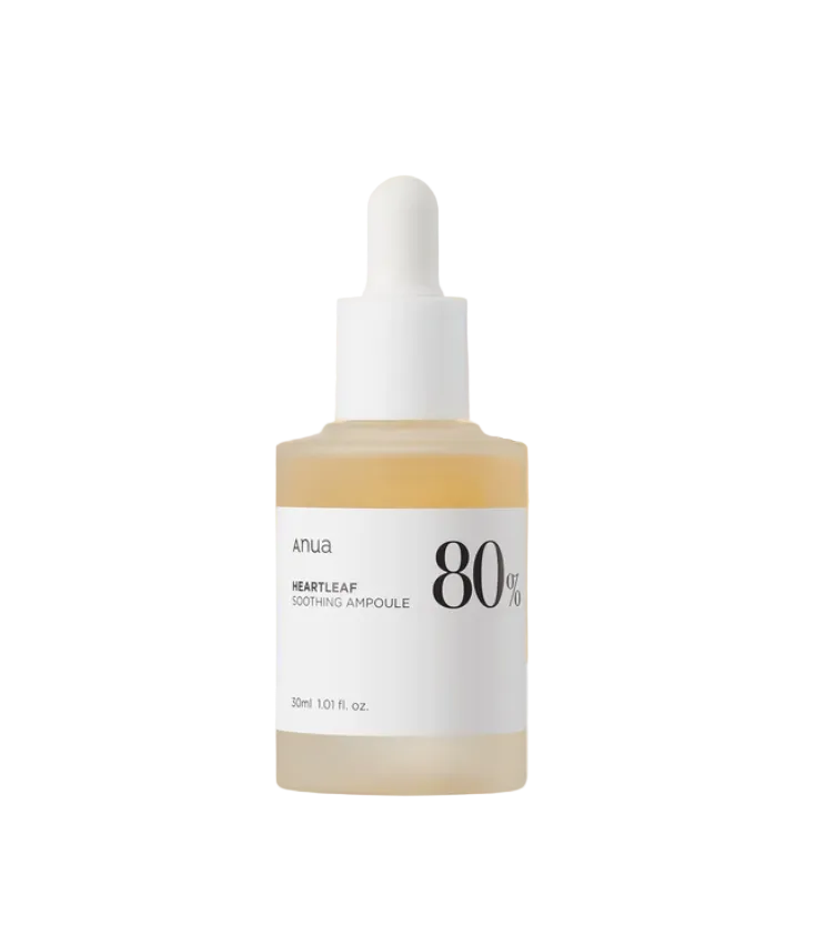 [Anua] Heartleaf 80% Moisture Soothing Ampoule | Hydrate & Calm Sensitive Skin