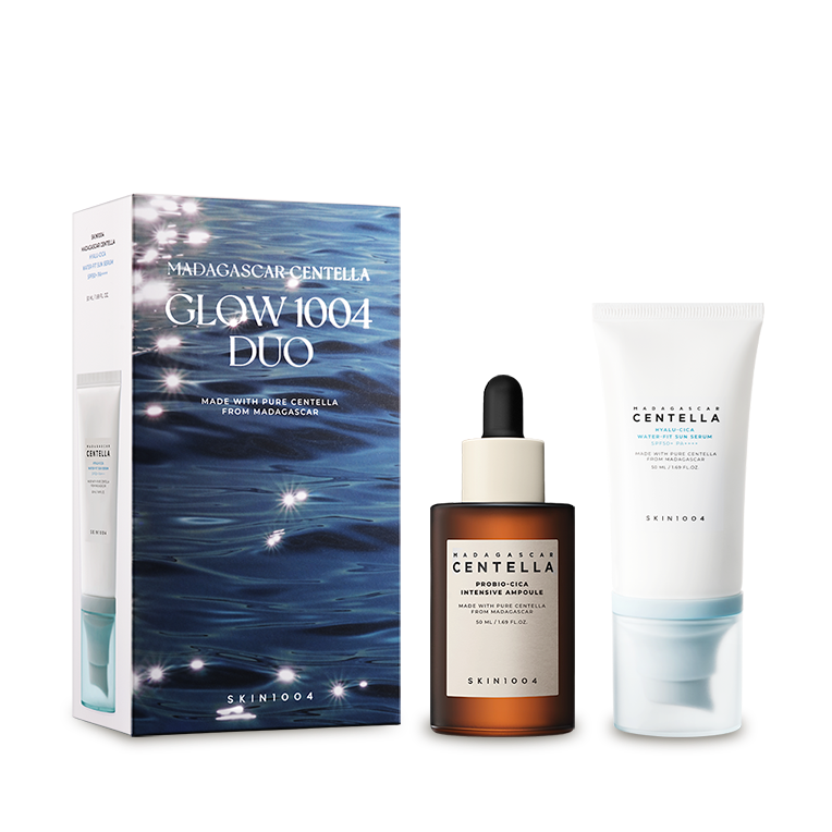 [Skin1004] Madagascar Centella Glow 1004 Duo | Calm Barrier + Dewy Protection