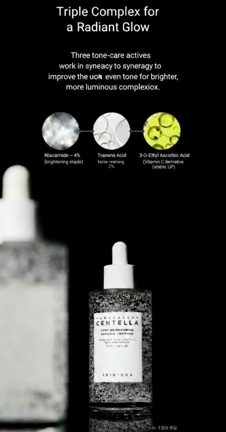 [Skin1004] Centella Tone Brightening Capsule Ampoule | Daily Glow & Spot Clarity