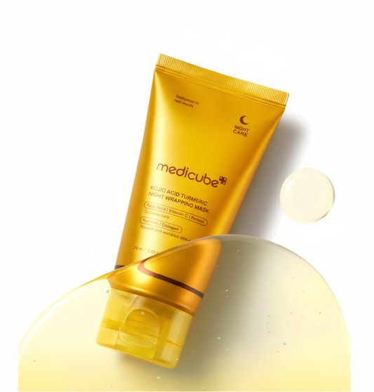 [Medicube] Kojic Acid Turmeric Night Wrapping Mask  | Brighter, Smooth Finish