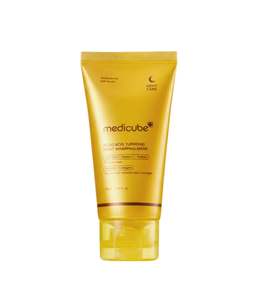 [Medicube] Kojic Acid Turmeric Night Wrapping Mask  | Brighter, Smooth Finish