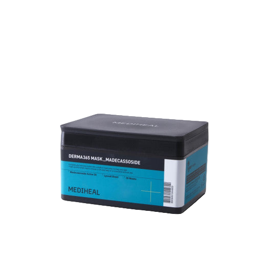 [MEDIHEAL] Derma 365 Madecassoside Mask (30 Masks) | Daily Vegan Cica Barrier Care