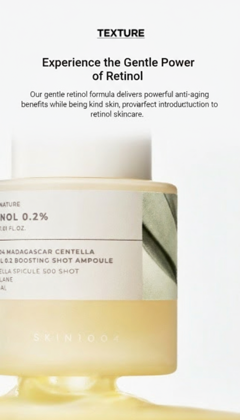 [Skin1004] Centella Retinol 0.2 Boosting Shot Ampoule | Firming & Smoothing
