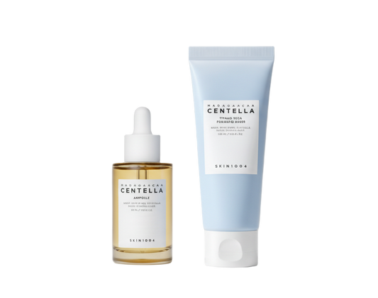 [Skin1004] Madagascar Centella Bundle(Ampoule & Hyalu-Cica Sleeping Pack) | Soothing Hydration & Overnight Repair